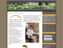 Tablet Screenshot of naturheilpraxis-dittmar.de